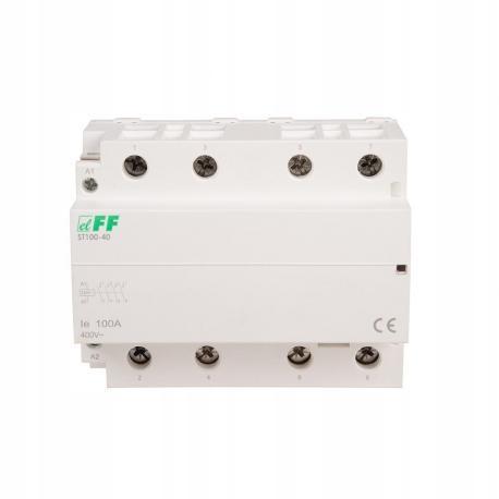 F&F Stycznik 100a, 230v, styki 4xno ST100-40