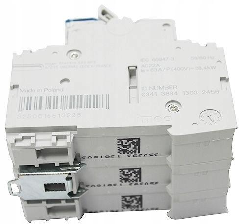 HAGER Modułowy rozłącznik izolacyjny 3P 100A 400VAC