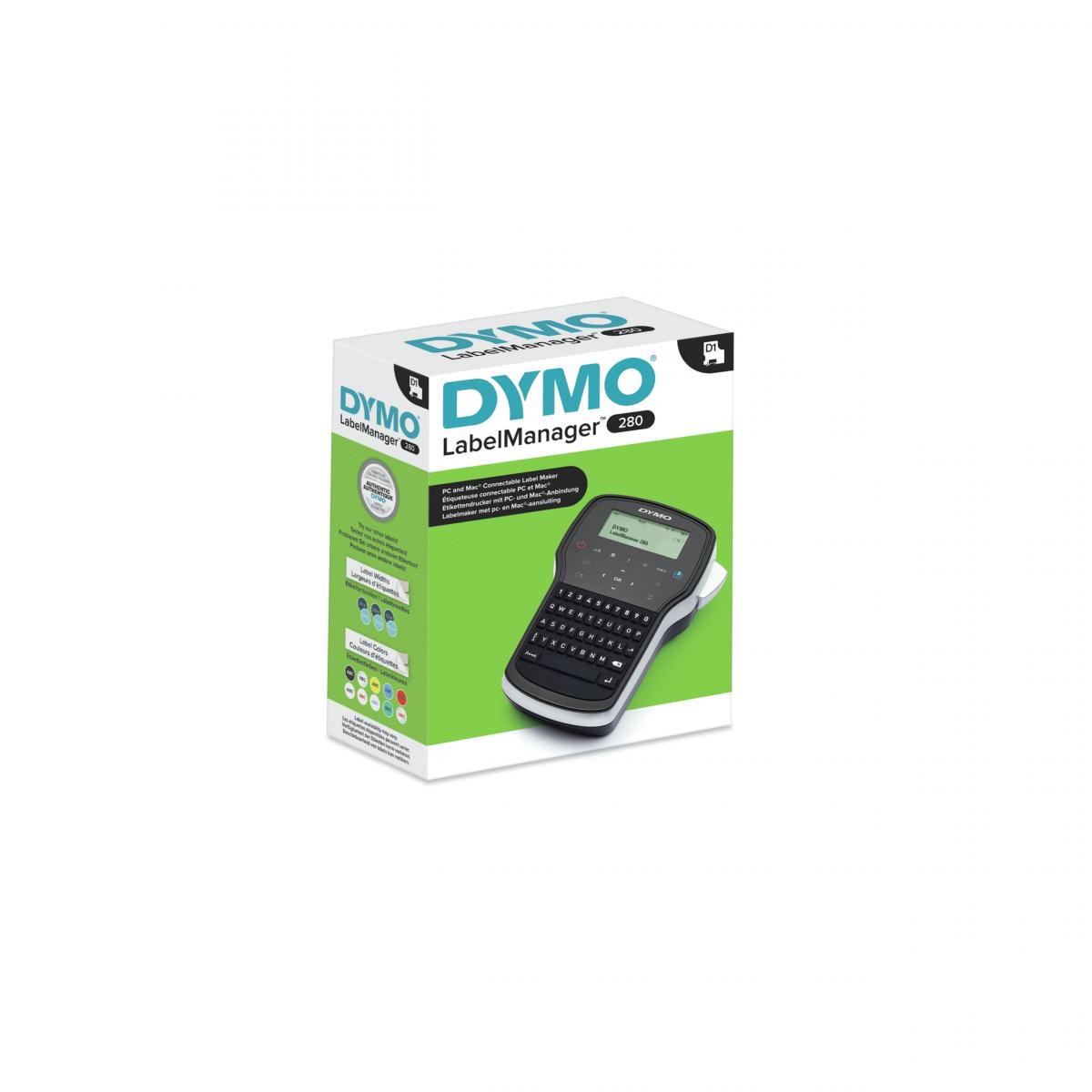DYMO DYMO Drukarka etykiet 280 w zestawie walizkowym, klawiatura QWERTY