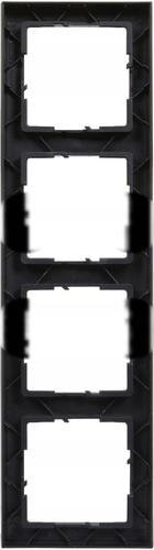LEGRAND Ramka - 4x, CZARNY SUNO