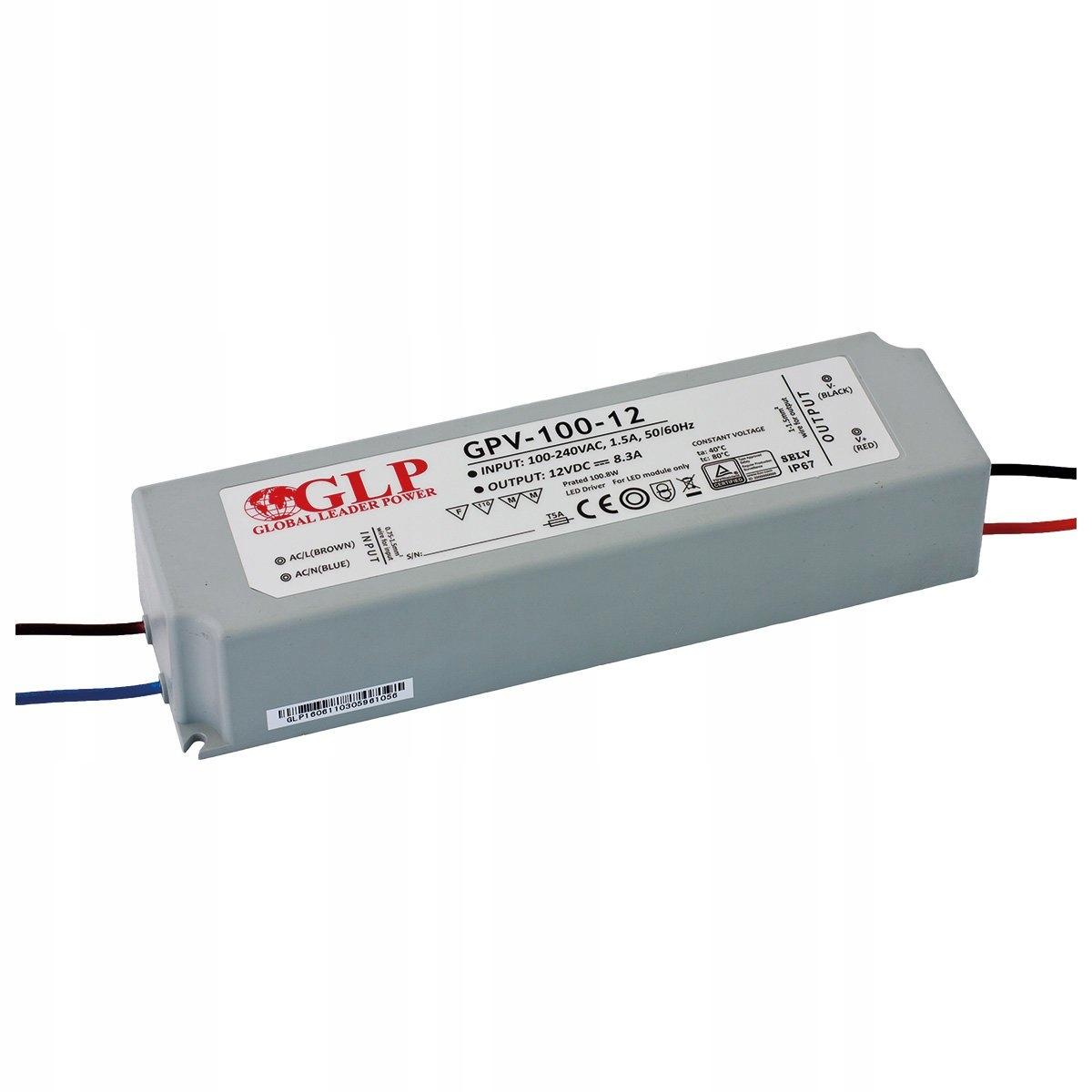 MPL POWER GLP zasilacz LED 24V 4,2A 100W