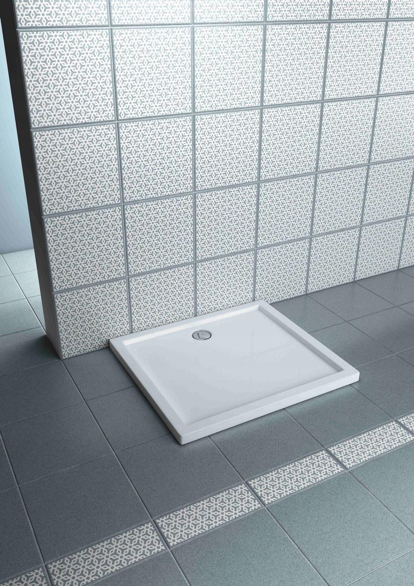 ONNLINE Brodzik akrylowy Onnline Standard Plus 90x90x5 cm kwadratowy