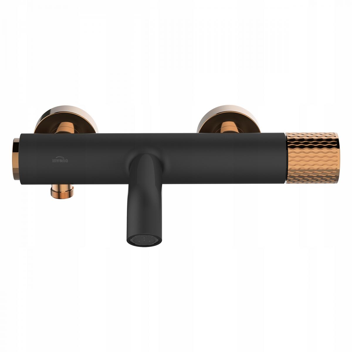 INVENA BATERIA WANNOWA MOONLIGHT INVENA TREND CZARNA / ROSE GOLD