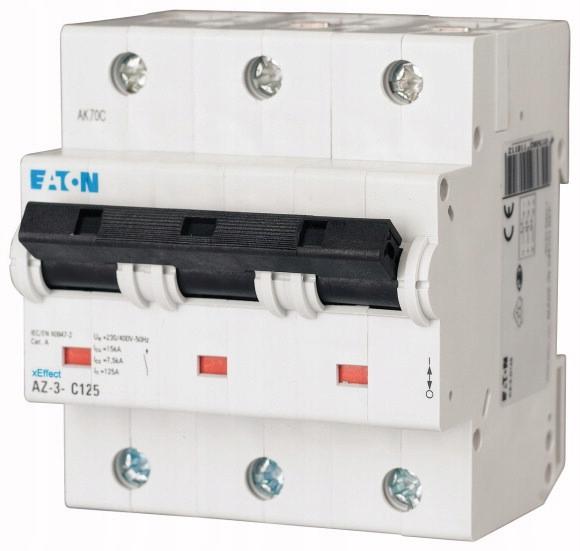 EATON Wyłącznik nadprądowy 25 kA, In= 80 A, char. C, 3-bieg. AZ AZ-3-C80