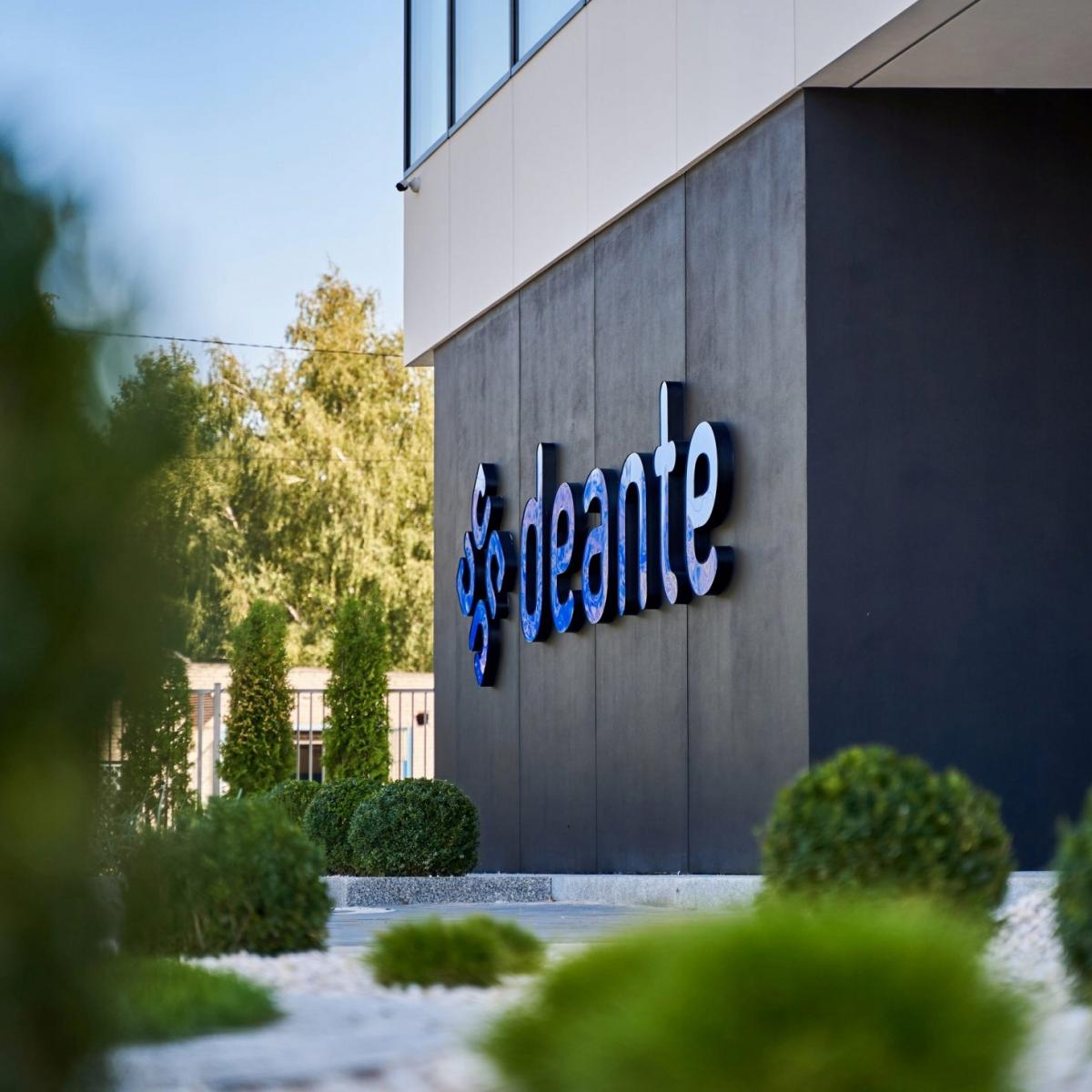 DEANTE Deszczownica z baterią prysznicową termostatyczną, chrom