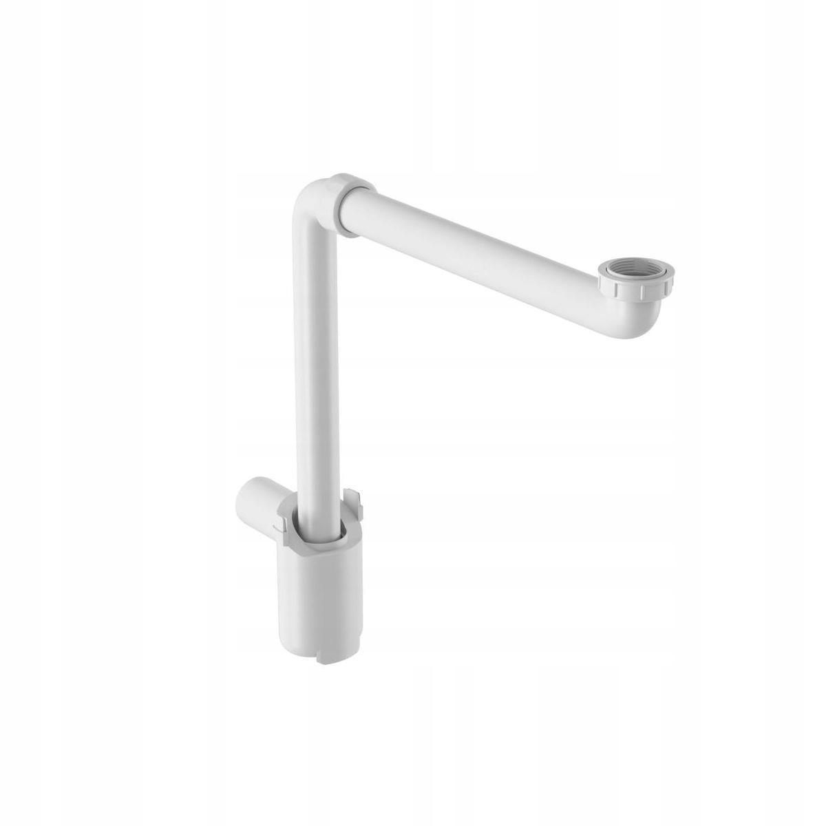 GEBERIT Syfon umywalkowy, model do niewielkich pomieszczeń, d40, biały