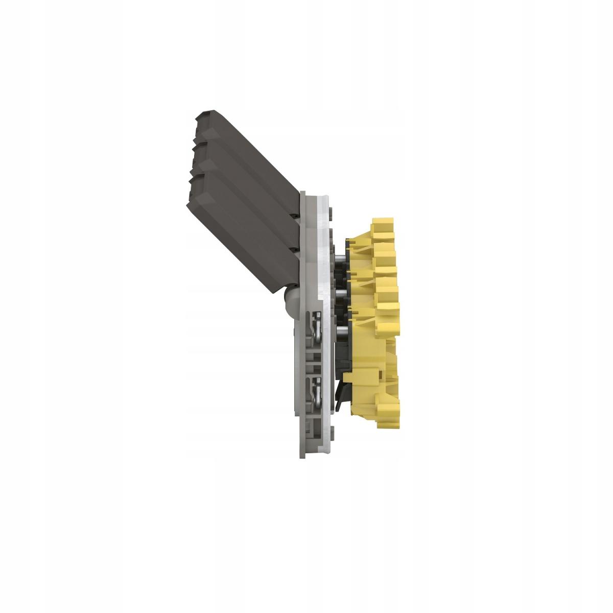 Gniazdo potrójne z uziemieniem 3x2P+Z, poziome, mechanizm 16 A - 250 V~- an