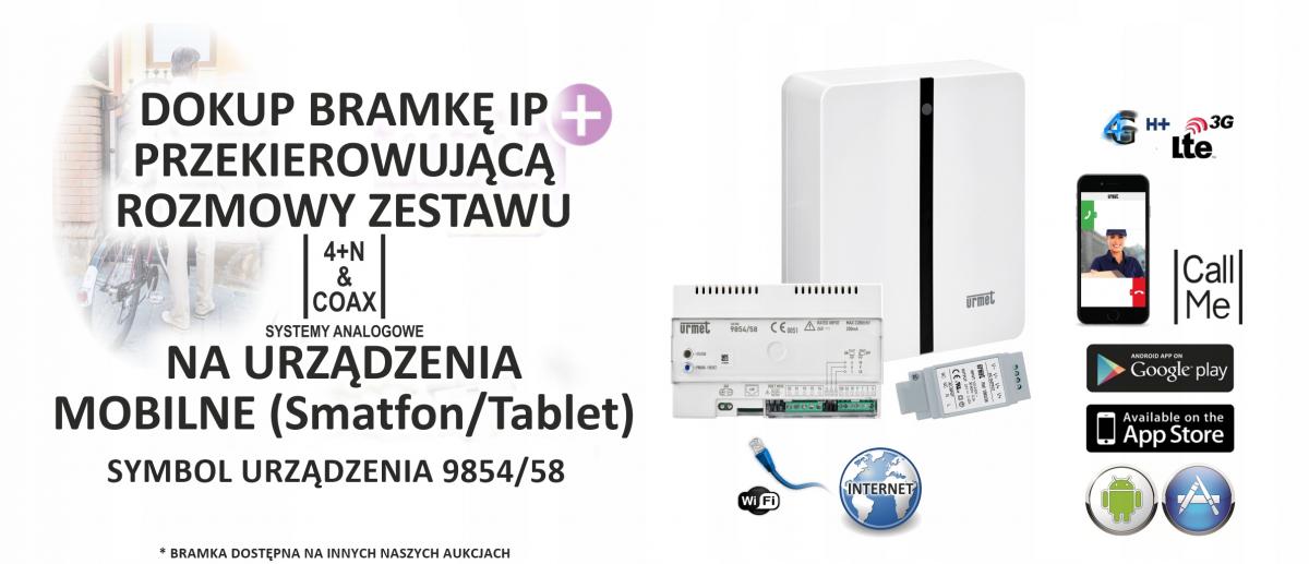 MIWI-URMET Zestaw domofonowy dwurodzinny - Scaitel/Miwus
