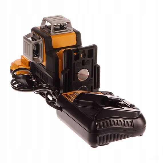 DeWalt 12V XR Krzyżowy zielony laser liniowy 3 X 360 - 1 X 2Ah