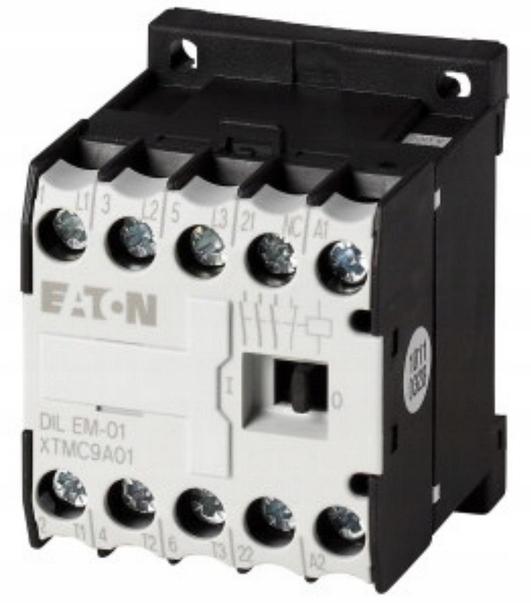 EATON Stycznik AC-3/I=9A P=4kW/ 0Z 1R DILEM-01-G(220VDC)