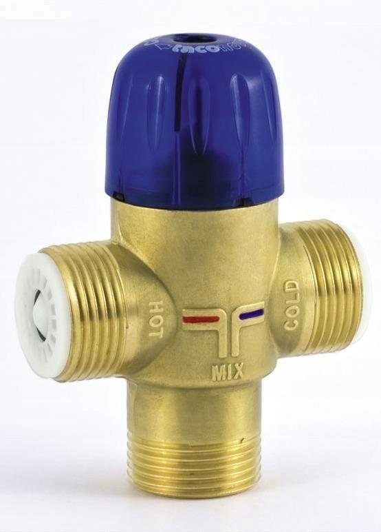 Termostatyczny Zawór Mieszający Z Zaworami Zwrotnymi Novamix Value 70 FS DN