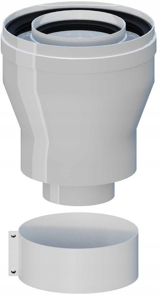 Adapter Ariston, Vaillant, Beretta, Saunier Duval, Chaffoteaux, prosty DN60