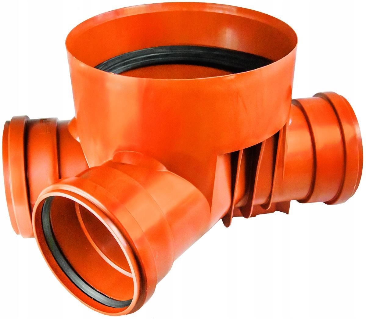Kineta PP 315x110+P110, typ4 przelotowa z dopływem prawym, do rury wznosząc