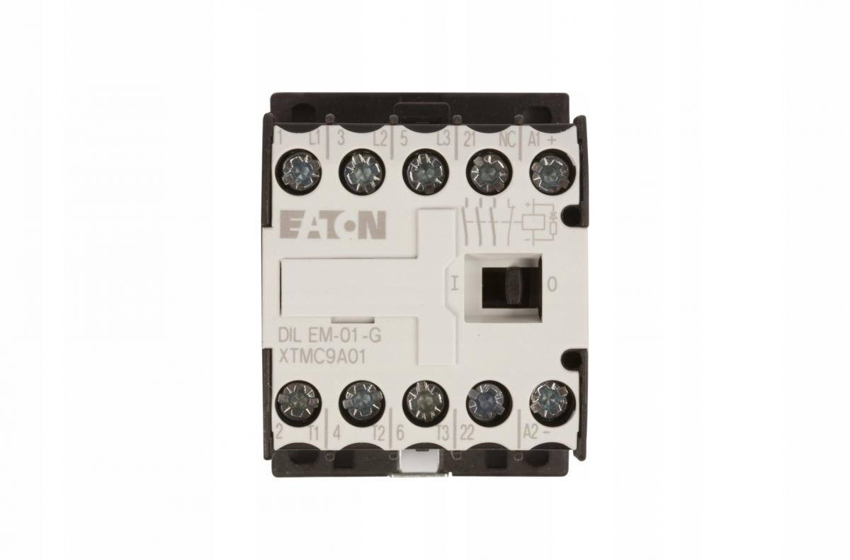 EATON Stycznik AC-3/I=9A P=4kW/ 0Z 1R DILEM-01-G(24VDC)