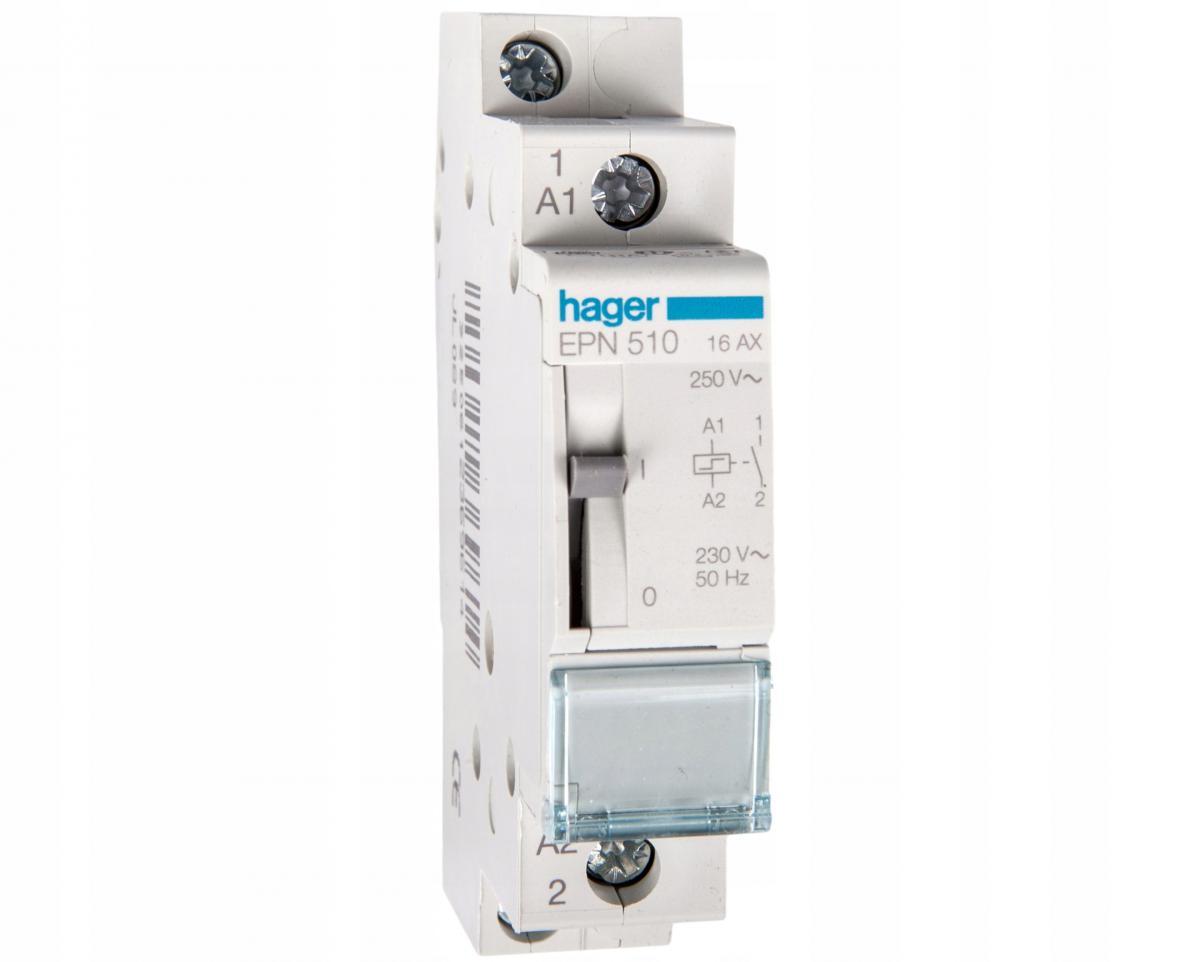 HAGER Wyłącznik bistabilny 230V, 1Z/16A