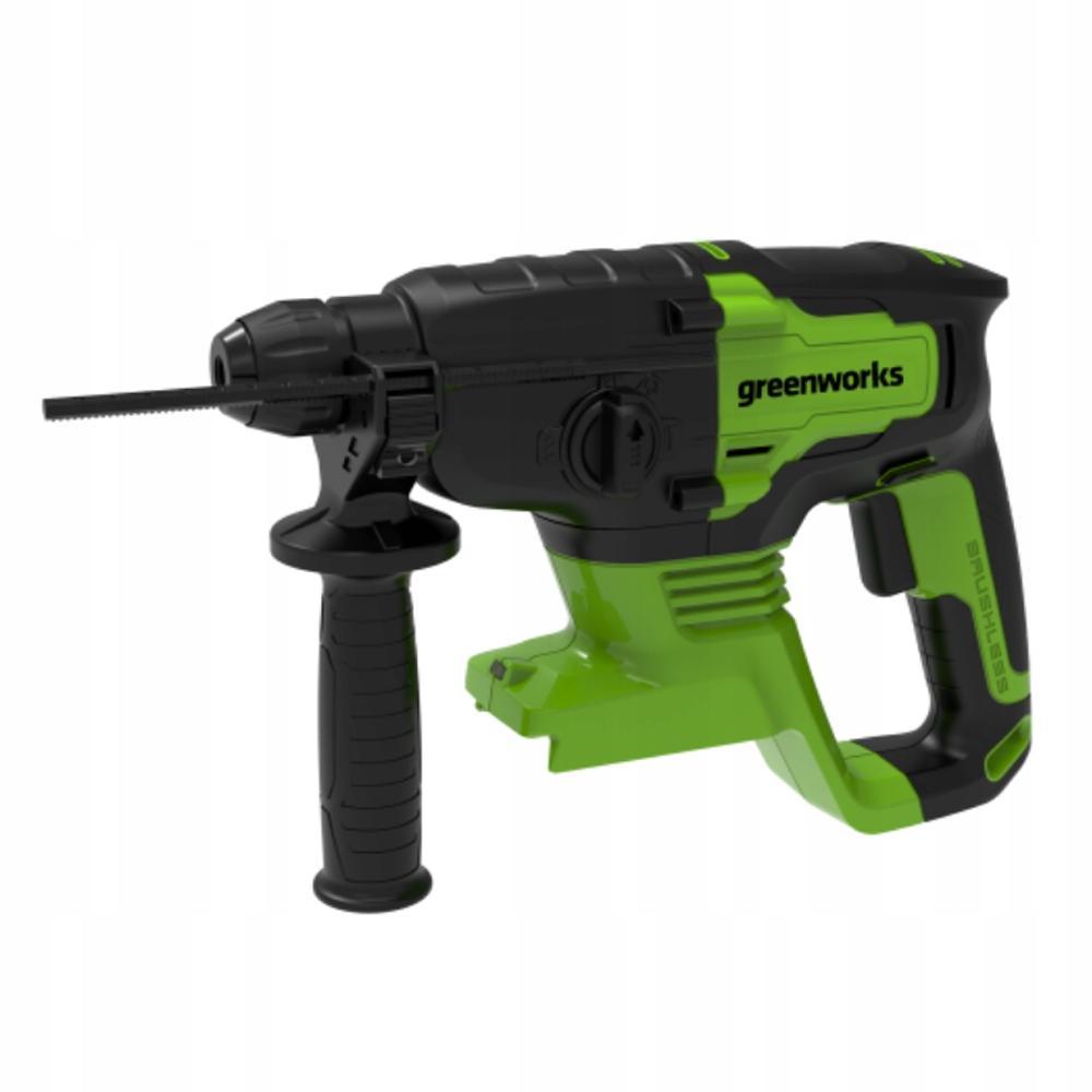 Młotowiertarka Udarowa Greenworks Gd24Sds2 24V