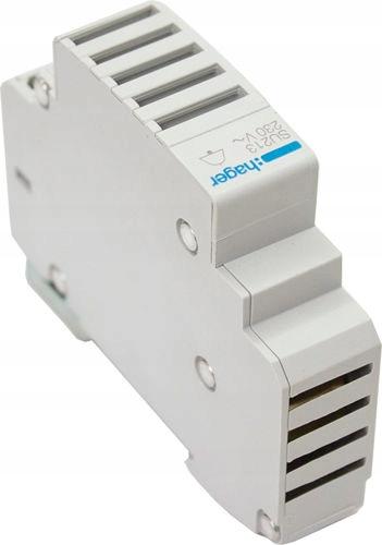 HAGER Dzwonek modułowy 230VAC 0, 03A 85dBA