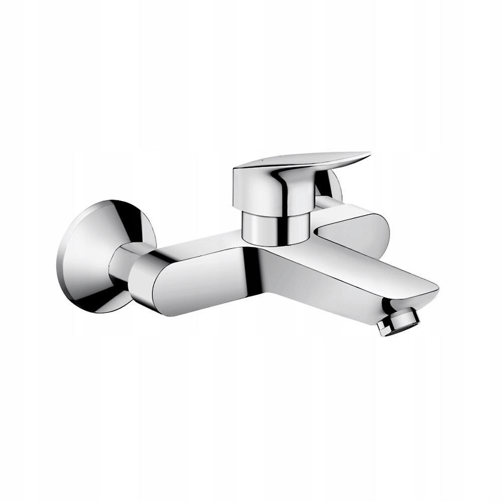 HANSGROHE Logis Jednouchwytowa bateria umywalkowa ścienna, montaż natynkowy