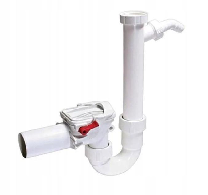 KESSEL Zawór zwrotny Staufix Siphon DN50 z syfonem
