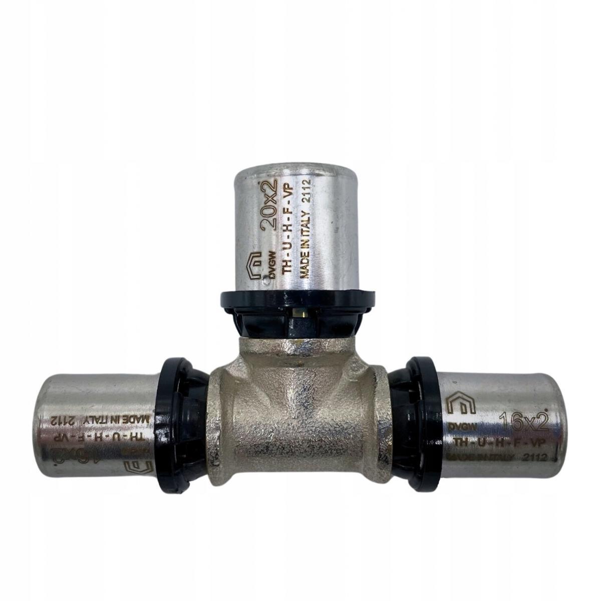 Trójnik redukcyjny PURMO CLEVERFIT 16x20x16