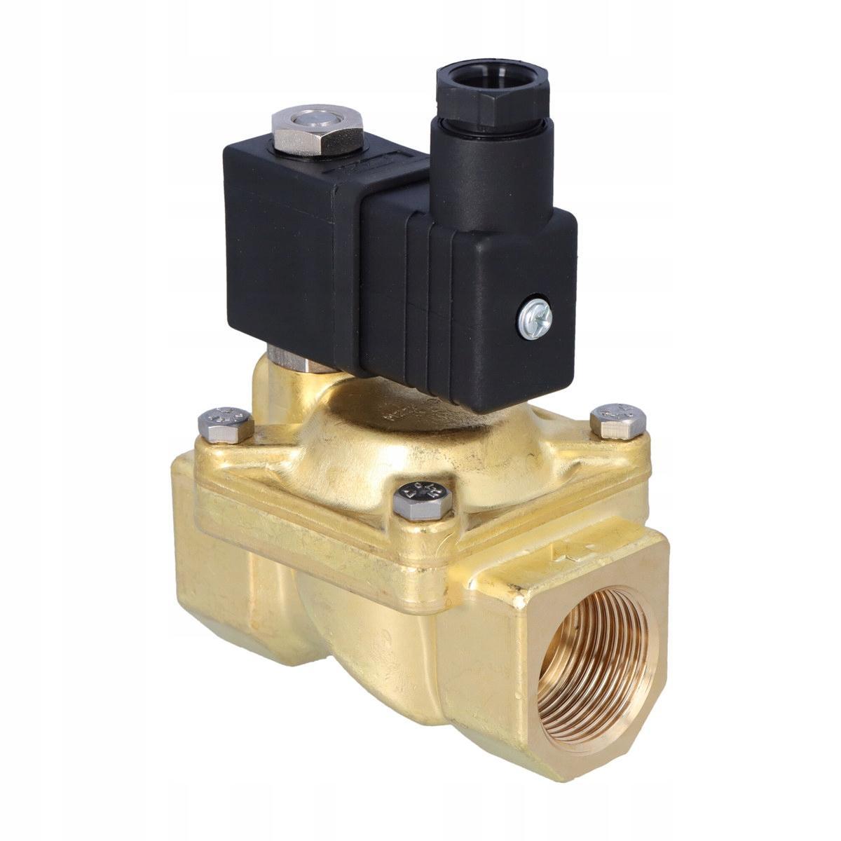SOCLA Zawór elektromagnetyczny 3/4 WKB2z cewką, NZ- normalnie zamknięty