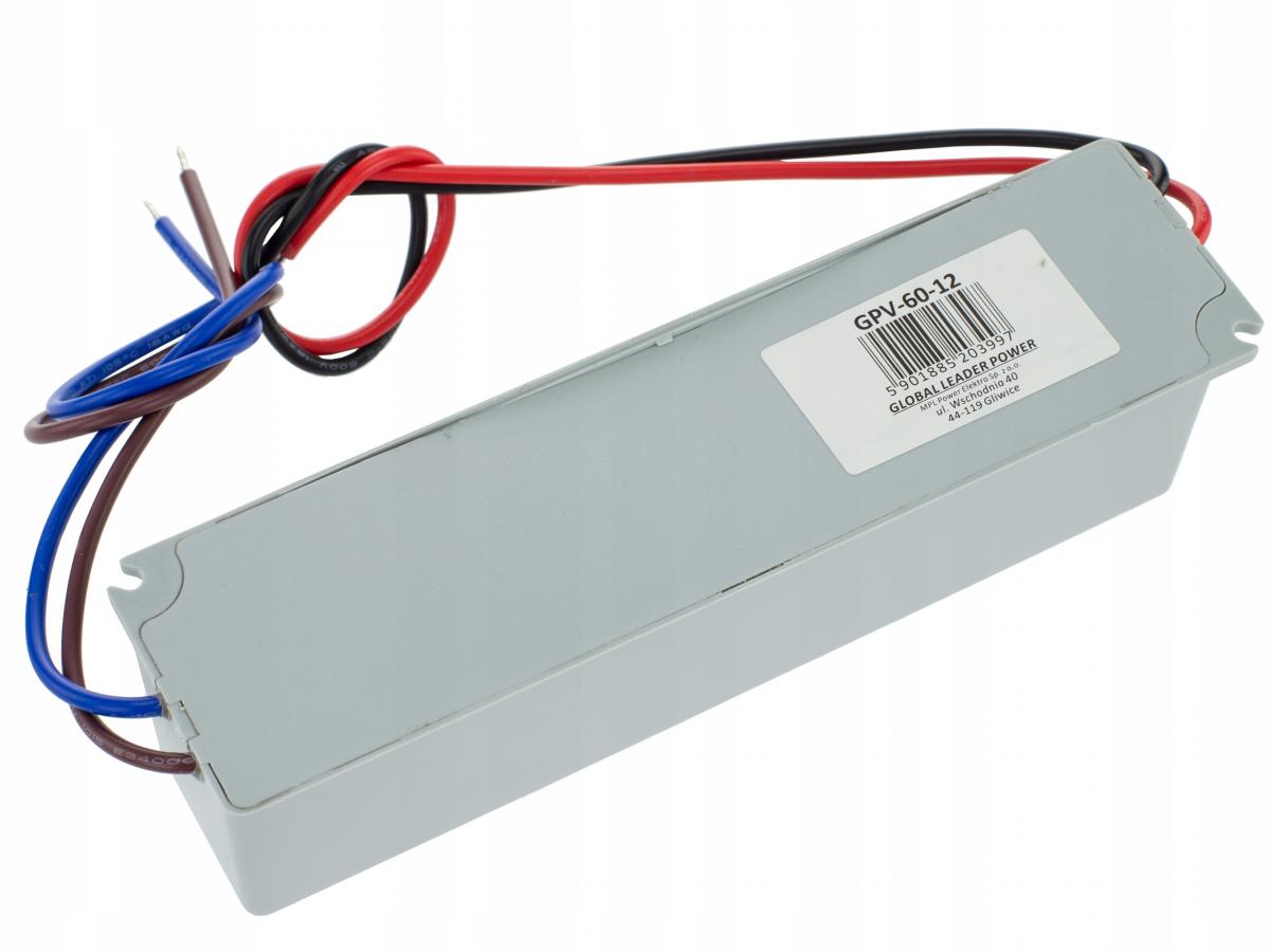 MPL POWER GLP zasilacz LED 12V 5A 60W