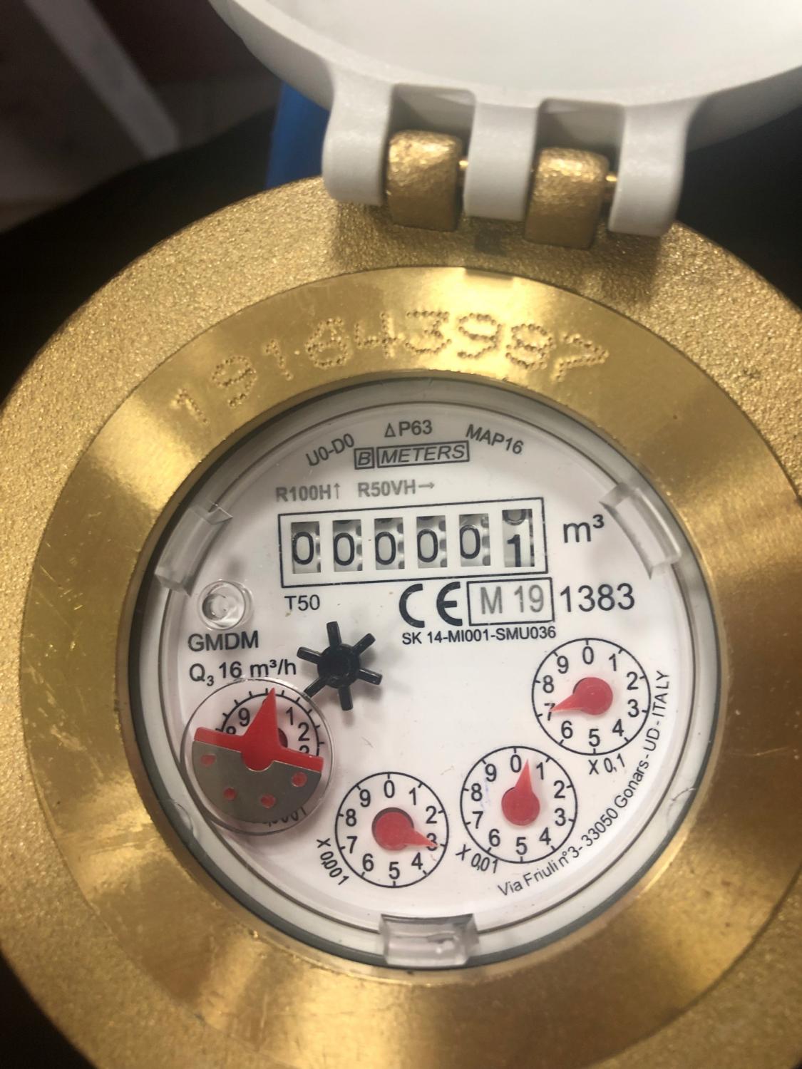 Wodomierz typu: GMDM-I 2 AF Q3-25,0 m3/h DN50 R100/R50 GWINT do wody zimnej