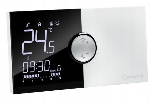 SALUS Regulator Salus 091PRO, przewodowy, natynkowy, tygodniowy