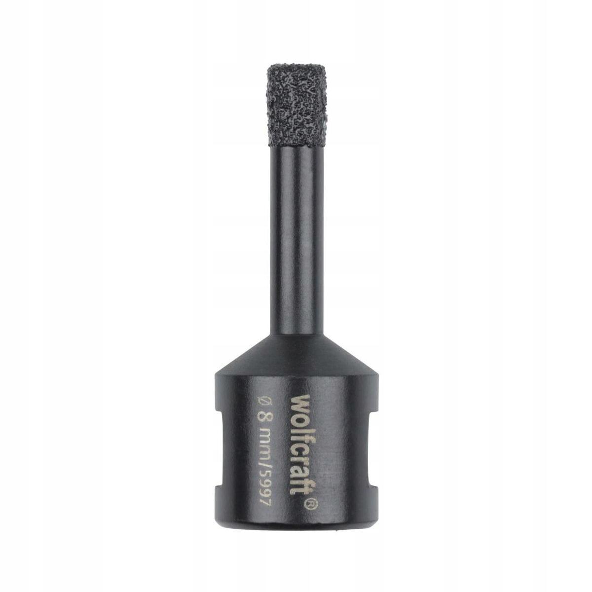 Otwornica diamentowa do płytek 8 mm Wolfcraft Ceramic/M14, super szybka