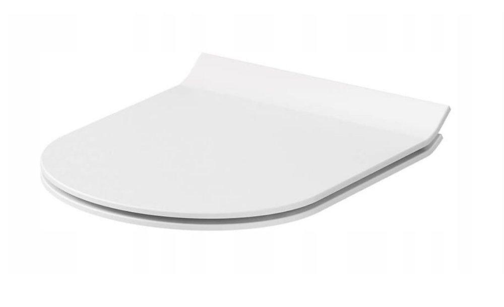 Zestaw 743 Miska zawieszana bezkołnierzowa City Oval New CleanOn z ukrytym