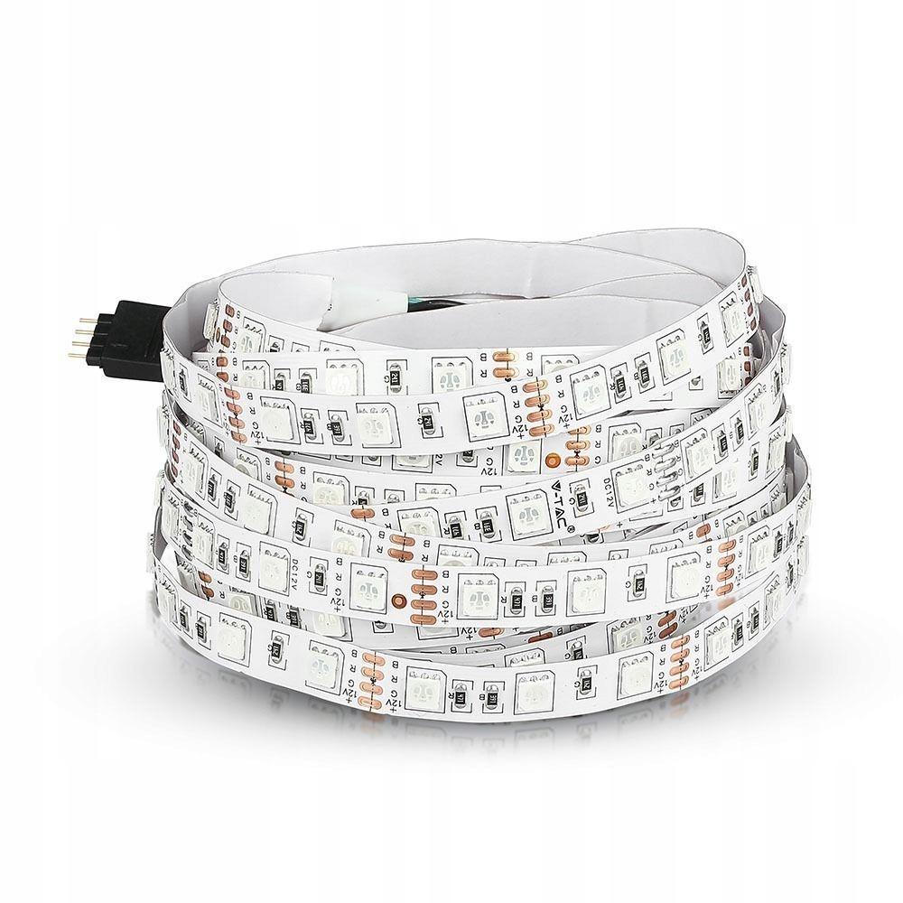 V-TAC Taśma LED V-TAC SMD5050 300LED IP20 10,8W/m VT-5050 IP20 RGB 900lm