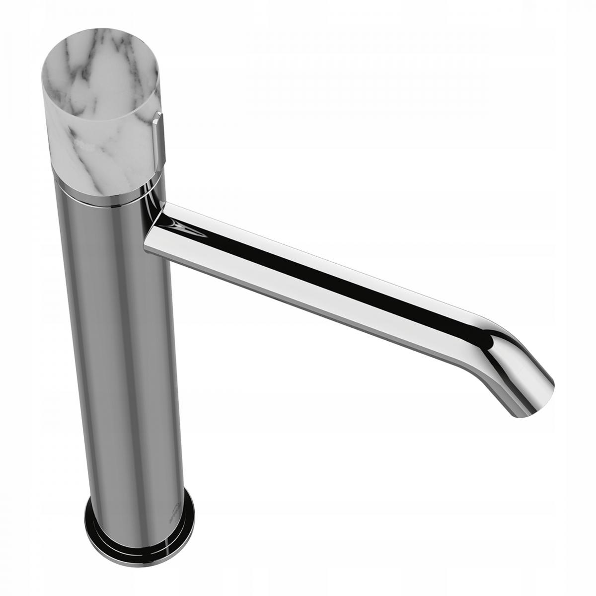INVENA BATERIA UMYWALKOWA WYSOKA GABRO PLUS INVENA TREND CHROM