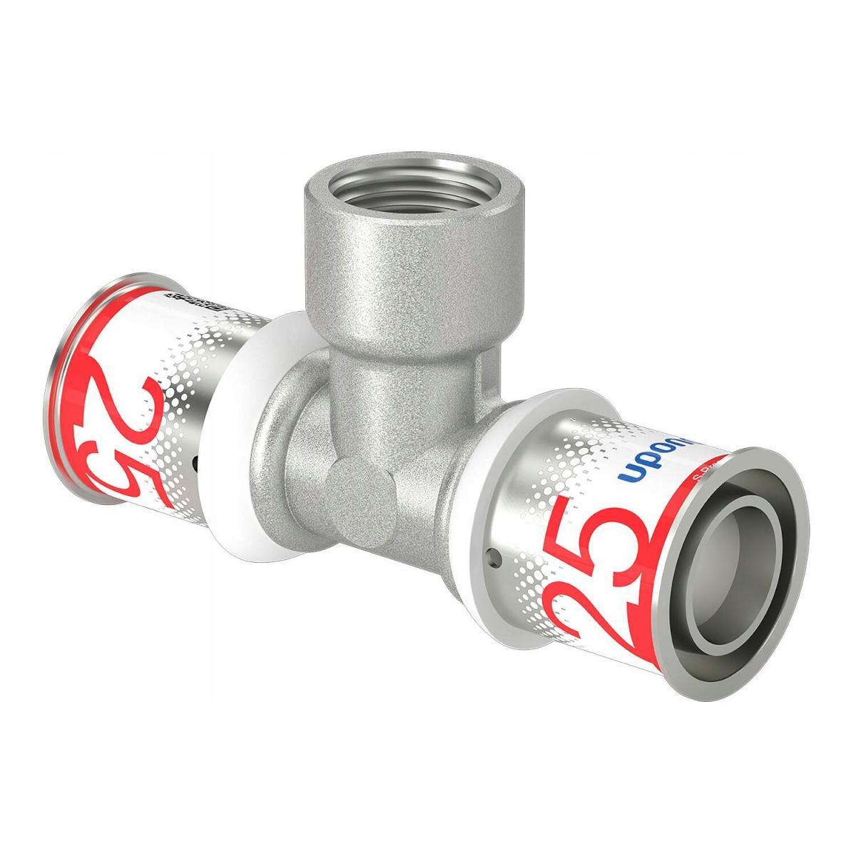 Uponor S-Press PLUS trójnik z gwintem wewn. 25-Rp1/2FT-25