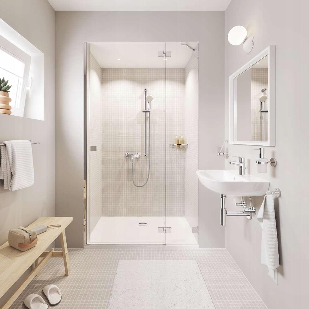 Bateria umywalkowa stojąca GROHE Essence 1-uchwytowa 1-otworowa chrom