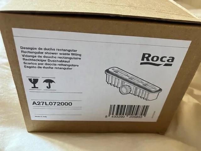 Syfon brodzikowy PYROS wys. 87mm (0,53l/min) ROCA