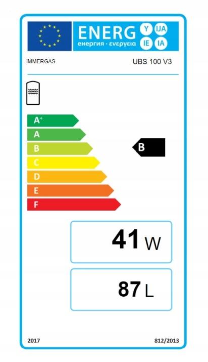 IMMERGAS Wymiennik c.w.u. UBS 100 V3