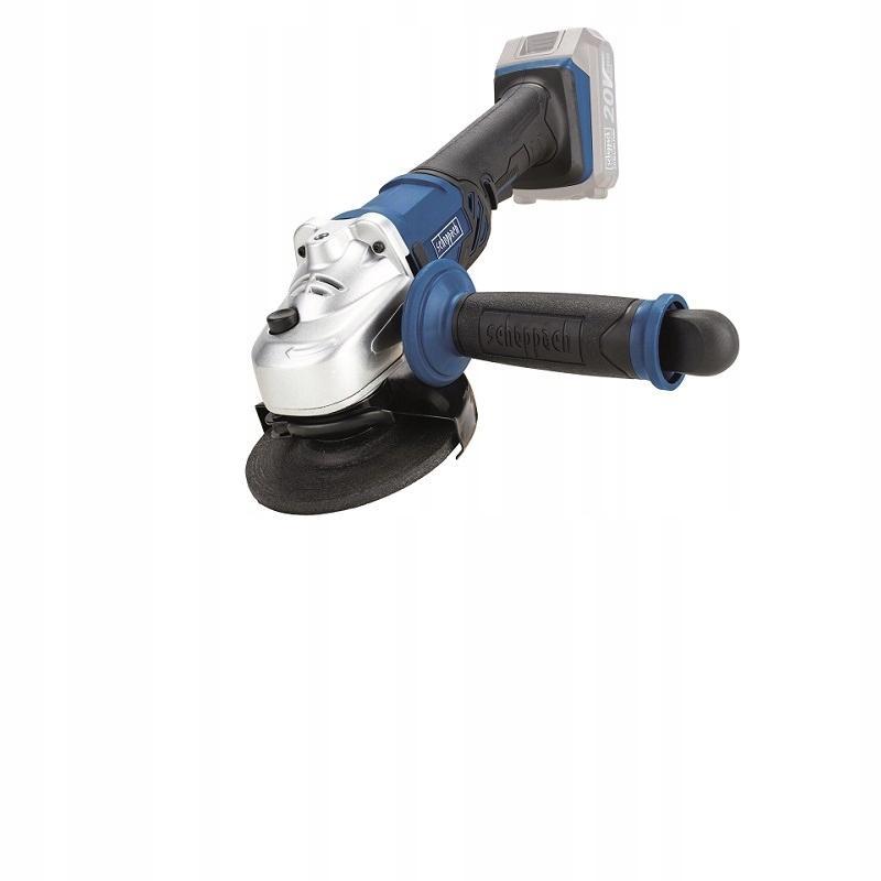 Bezszczotkowa szlifierka kątowa Scheppach BCAG125-20Pro-S (bez akumulatora)