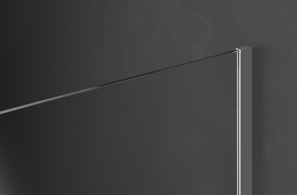 KABINA WALK-IN II 120X200CM TRANSP 8MM SHINY-GLASS CHROM