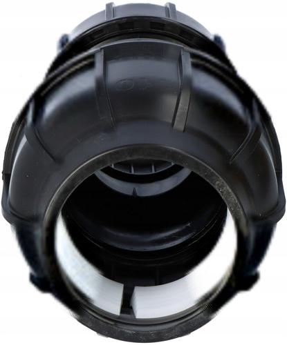 GEBO Złączka zaciskowa PP 110x90 PN10, do rur PE, kolor czarny