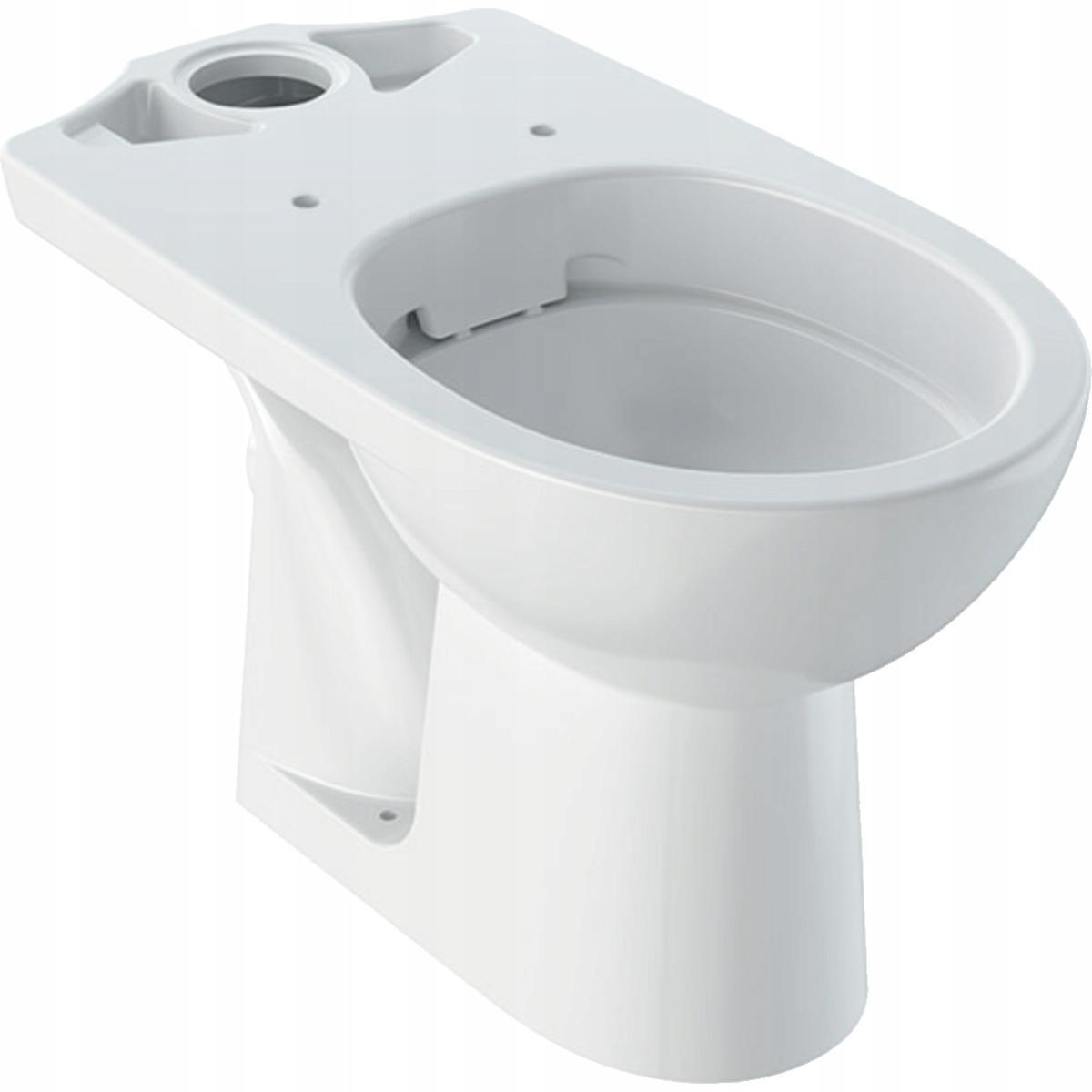 Miska stojąca WC Selnova do spłuczki nasadzanej, lejowa, B35.6 cm, H39 cm,