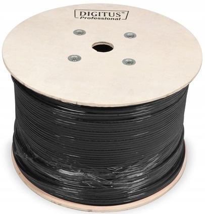 Kabel instalacyjny zewnętrzny suchy DIGITUS kat.5e, U/UTP, Fca, AWG 24/1, P