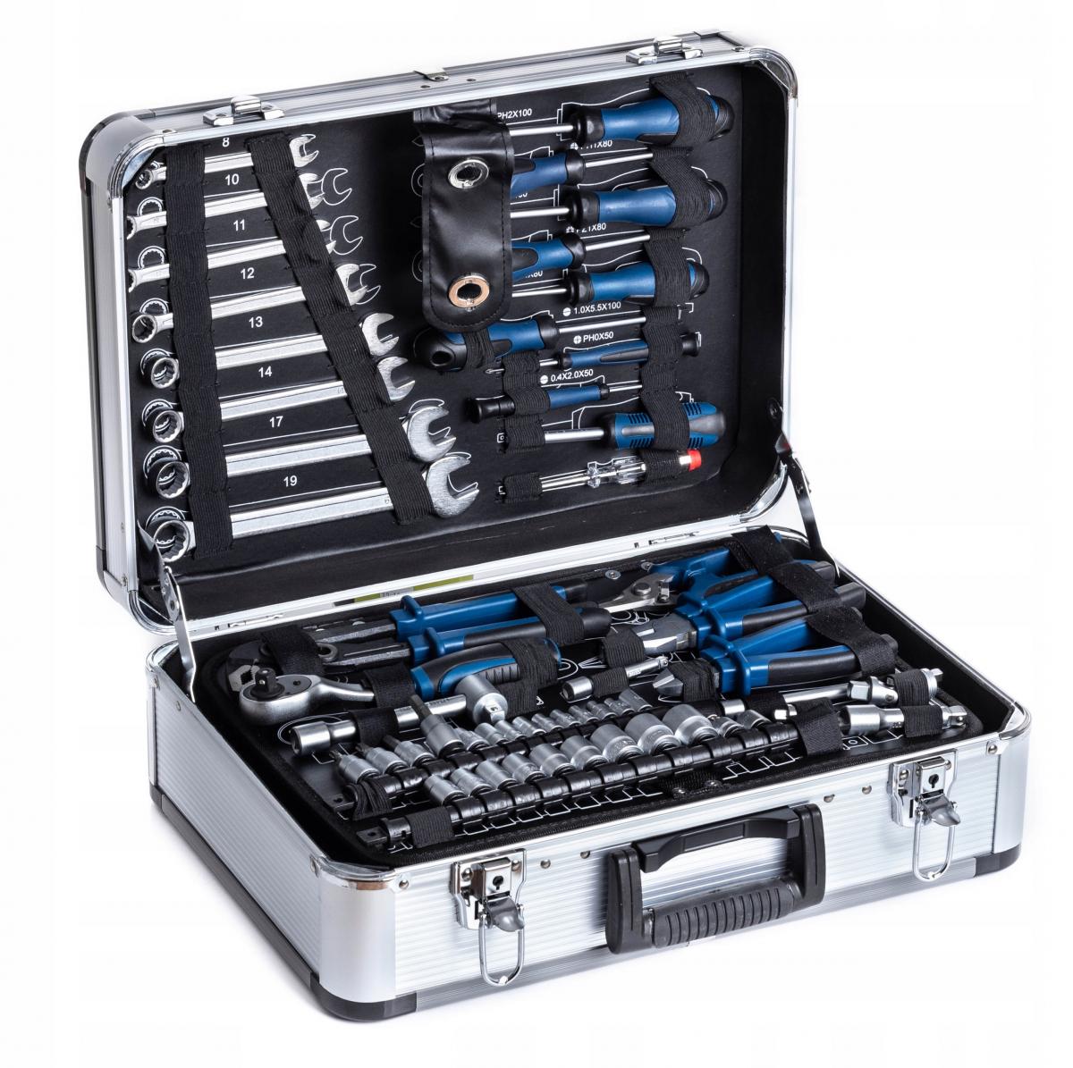 SCHEPPACH Zestaw kluczy Scheppach TB150 w walizce - 101 elementów