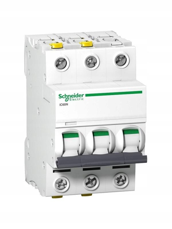 SCHNEIDER ELECTRIC Wyłącznik nadprądowy iC60N-D63-3 D 63A 3-biegunowy