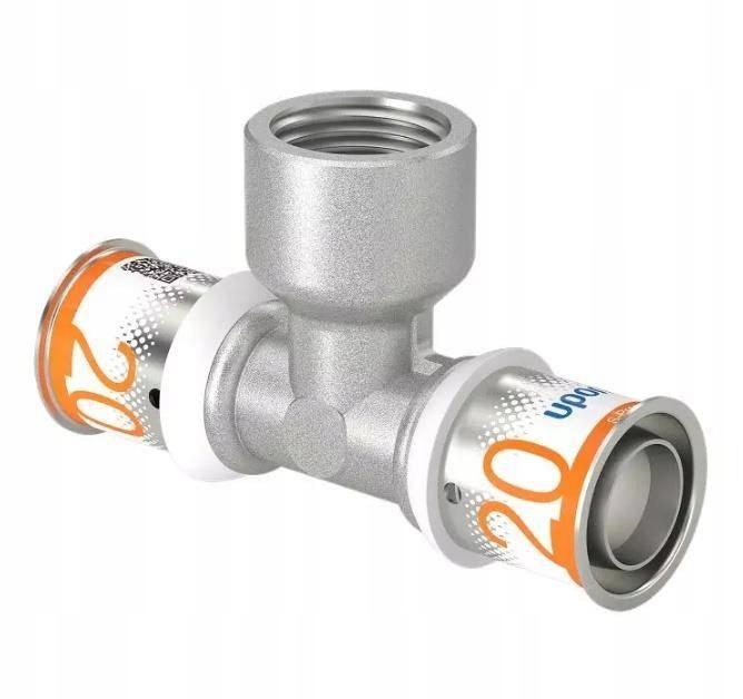 UPONOR Uponor S-Press PLUS trójnik z gwintem wewn. 20-Rp1/2FT-20
