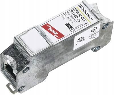 DEHN Ogranicznik przepięć DEHNpatch M CLE RJ45B 48, Typ 2/P1