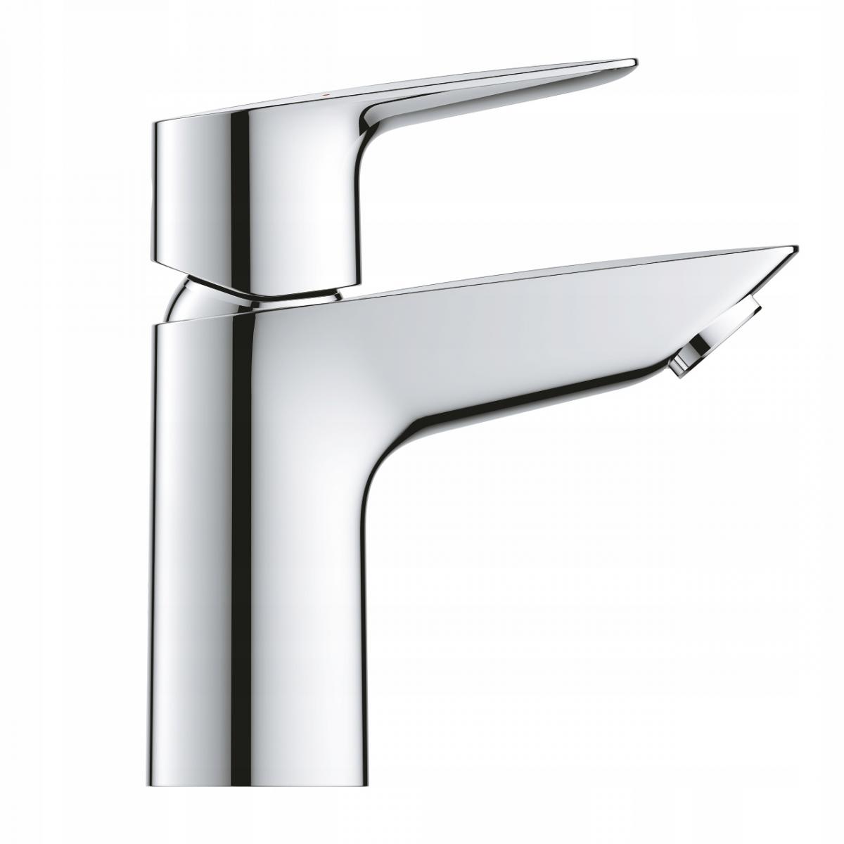Bateria umywalkowa stojąca GROHE BauEdge 1-uchw 1-otw. mosiężna DN 15 chrom