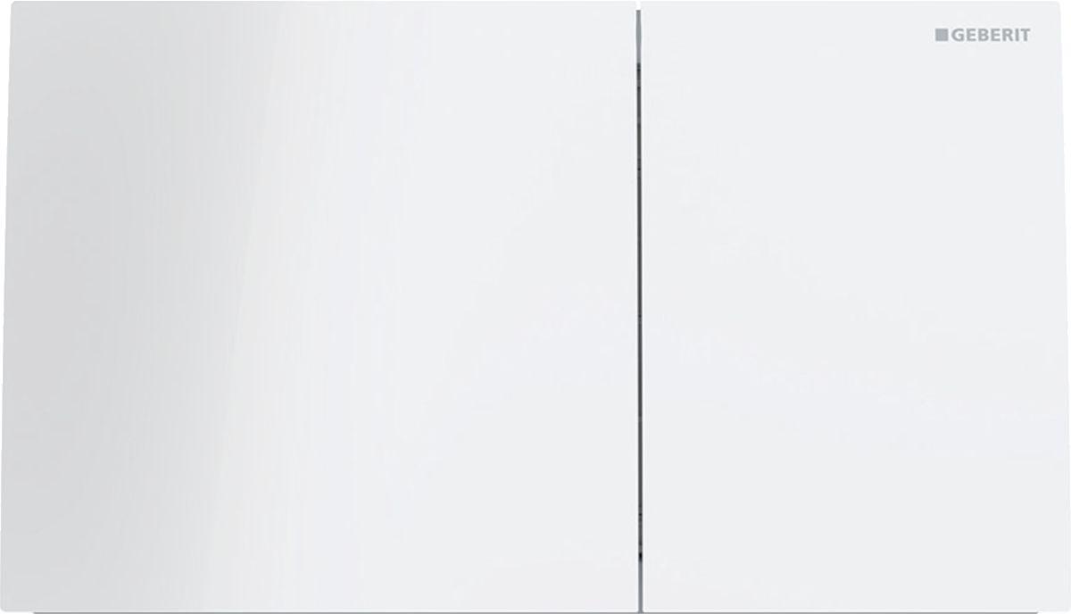 GEBERIT Przycisk spłukujący Sigma70, przedni, biały