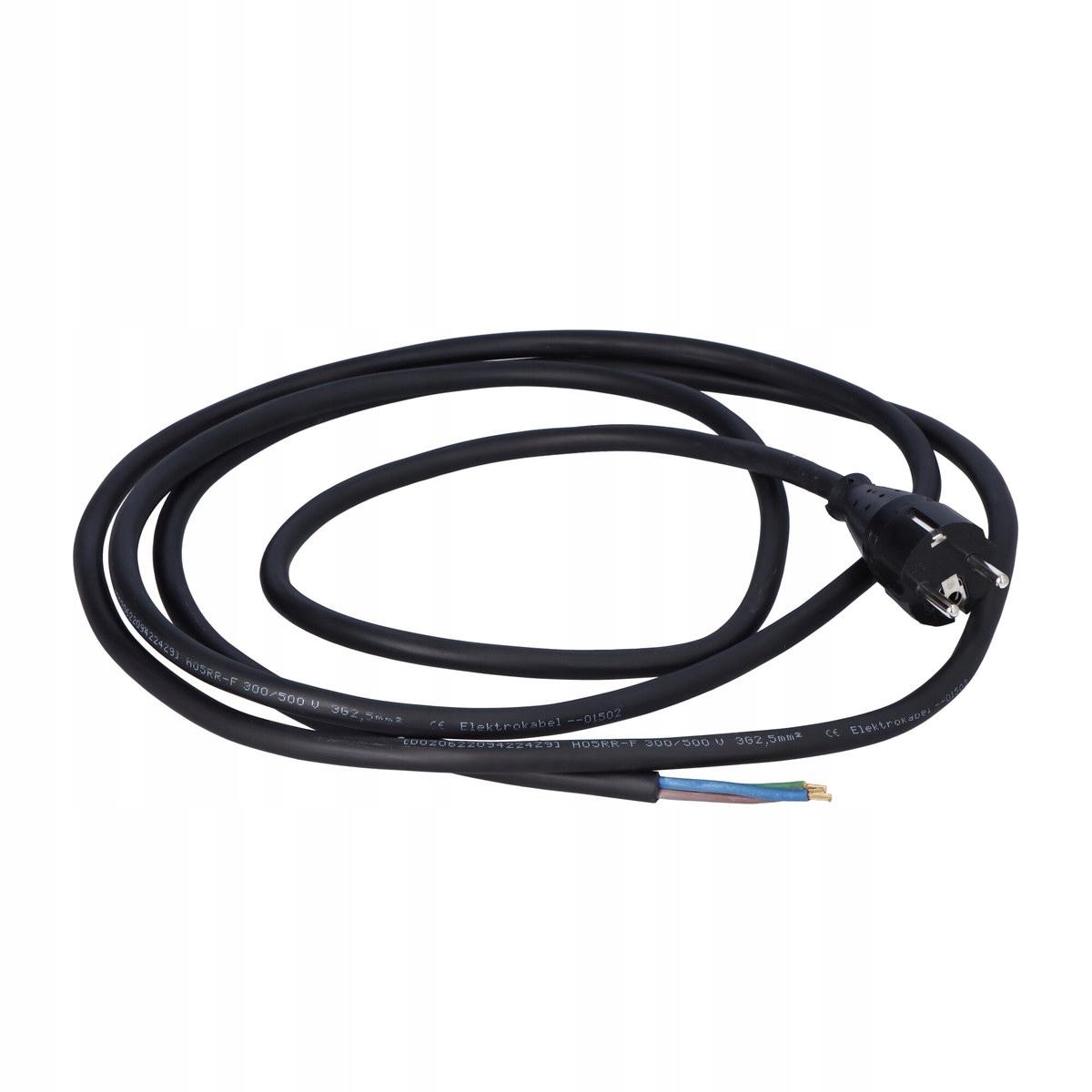 ONNLINE Przewód przyłączeniowy - wtyczka prosta OW (H05RR-F) 3x2,5mm2 - 3m