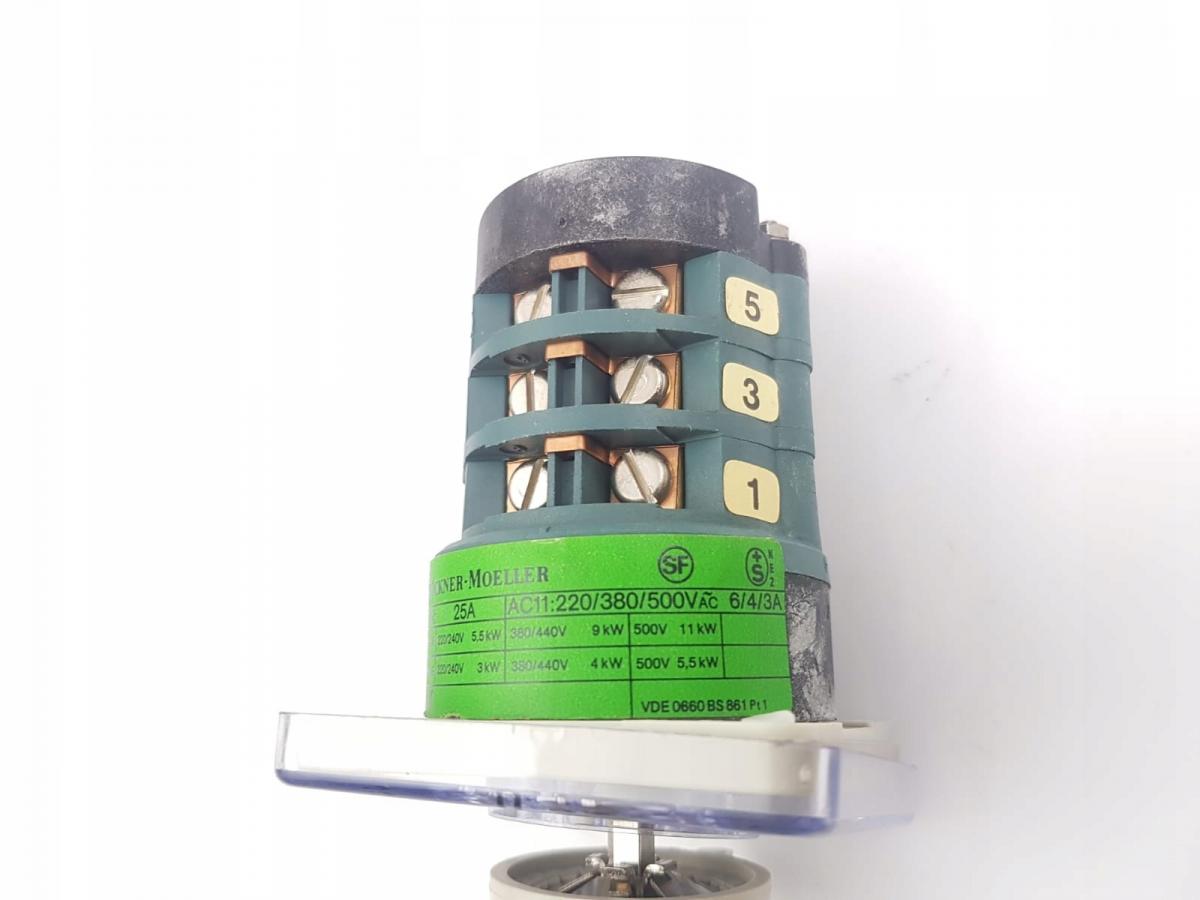 EATON Łącznik krzywkowy In=20A P=6.5 kW T0-2-15679/I1/SVB-SW