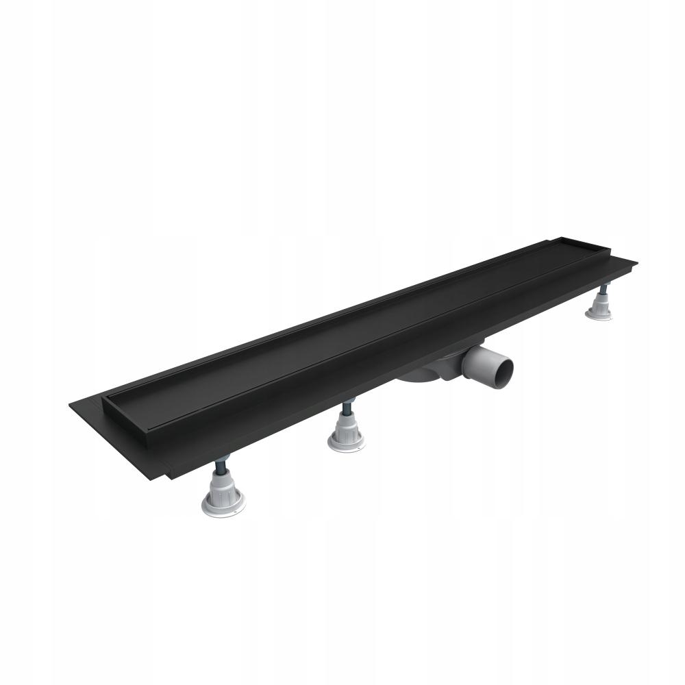 Odpływ liniowy OLP70 / CST-LOW Standard Plus Black 70x8x7 cm Base-Low Blac